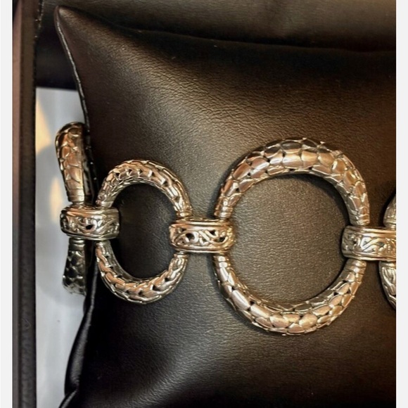 SARDA 925 STERLING SILVER BRACELET - Size 7 - Picture 3 of 10